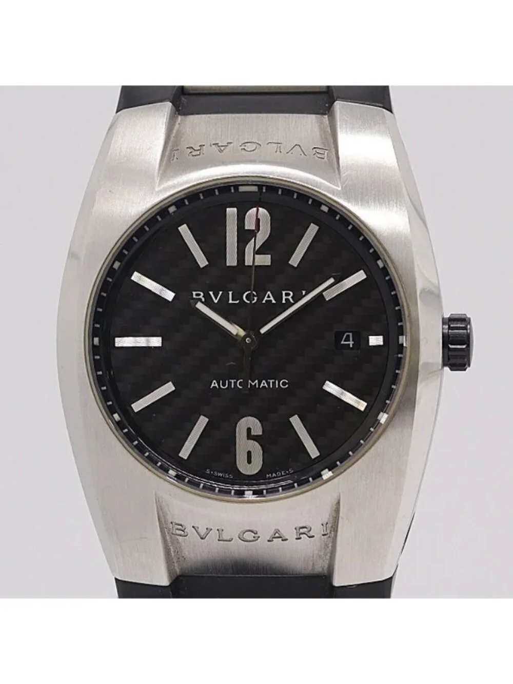 Bvlgari Bulgari Ergon Automatic Black Dial Date Watch